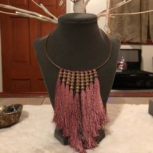 Beautiful shabby chic statement necklace